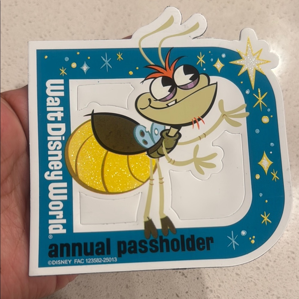 Disney World Annual Passholder Sticker